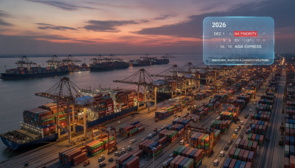 Christmas 2026 Shipping Deadlines from China [2026 Import Calendar]
